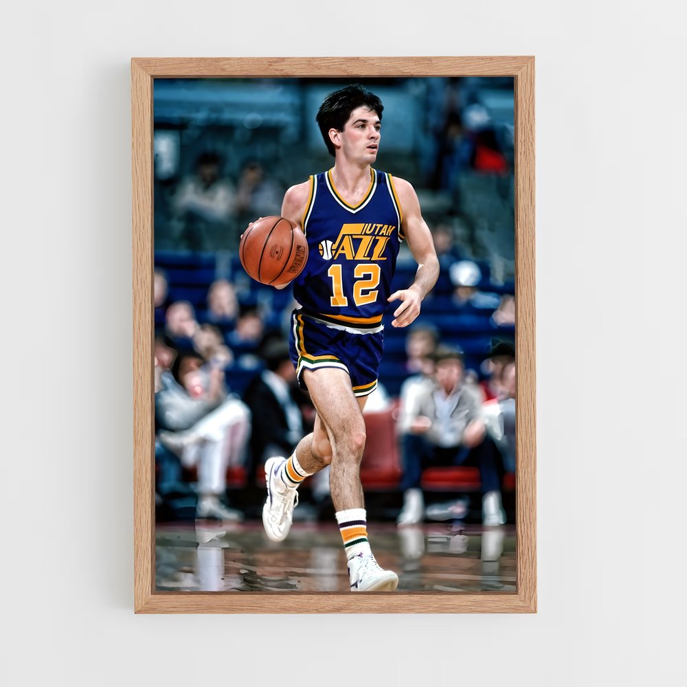 Poster Dribble Électrique – affiche Basketball (vue 4)